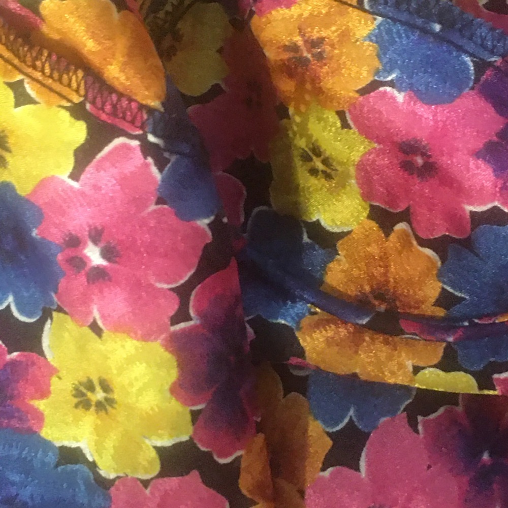 Christian Dior beachy sexy floral robe used once only authentic - Picture 6 of 10